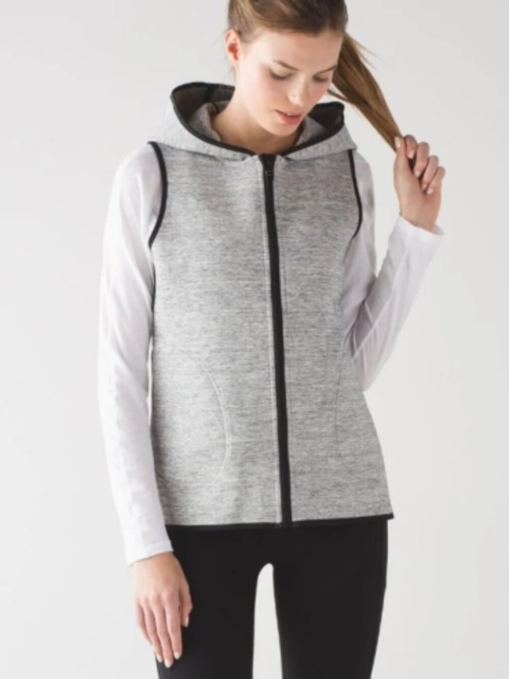 Lululemon Insculpt Vest Heathered Space Dyed Medium Grey Size 8